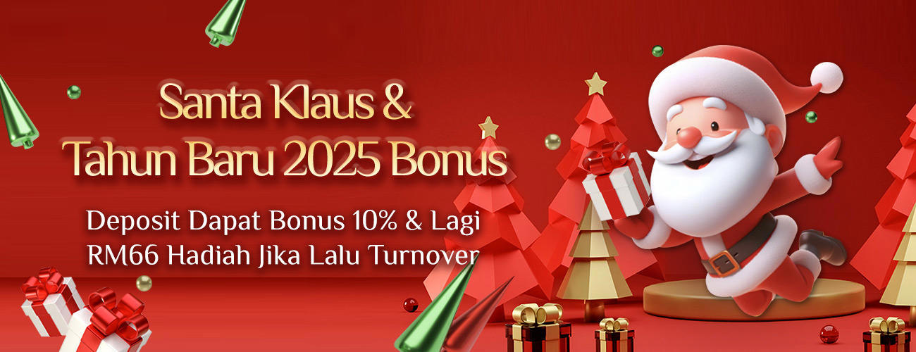 Santa Klaus & Tahun Baru 2025 Bonus